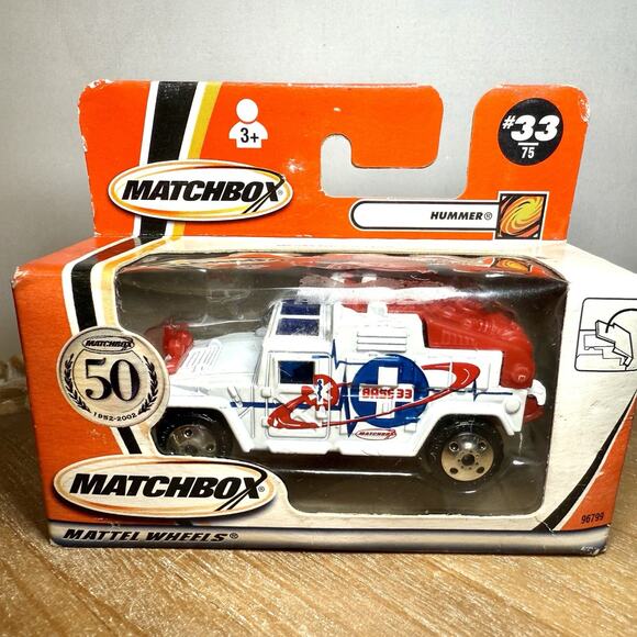 Matchbox 50th Anniversary Lot – #53 Police Car & #33 Hummer - Picture 3 of 8
